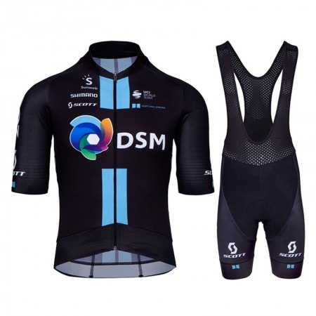 Tenue Cycliste et Cuissard à Bretelles 2021 Team DSM N001